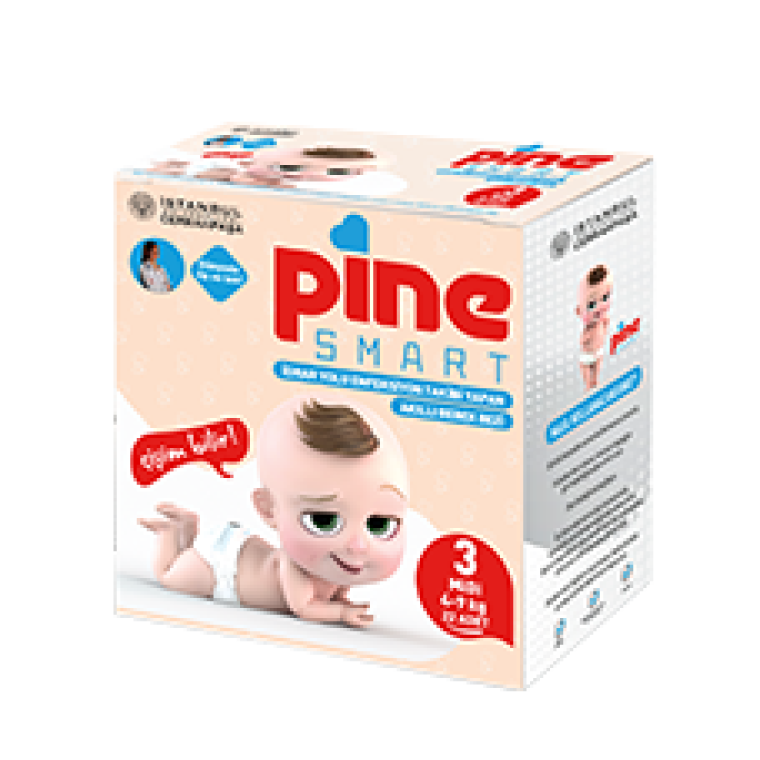 pine-smart-diapers-3Midi-22pcs Pine Smart Diapers